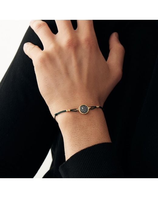 Tvento Green The Pecunia Idi Bracelet for men