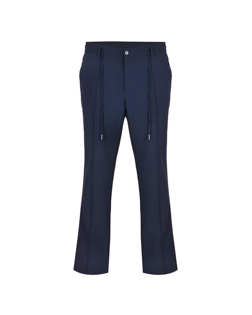 DAVID WEJ Blue Marcelo Relaxed Bomber Jacket Set for men