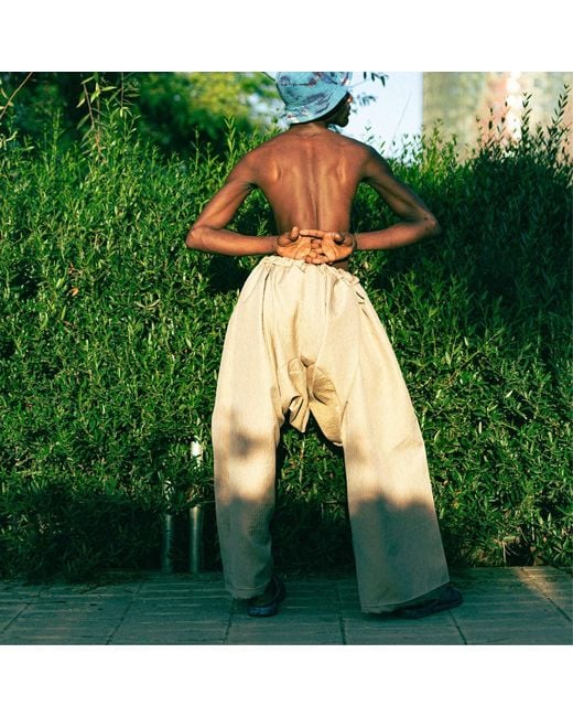 Miro Misljen Natural Neutrals Fisherman Trousers for men