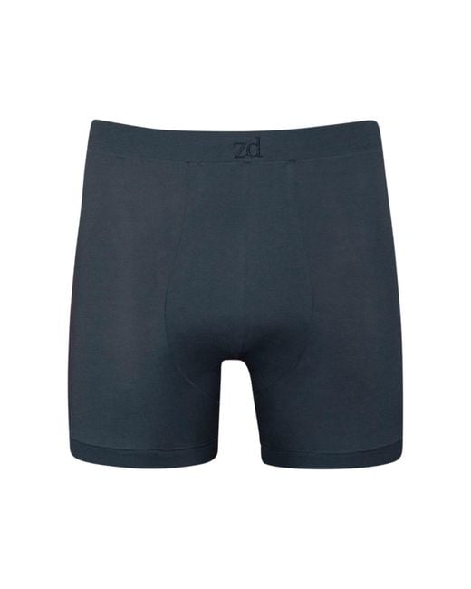 Zd - Zero Defects Blue Breno Organic Cotton Boxers for men