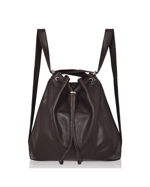 Owen Barry Black Leather Mathilde Backpack/shoulder Bag