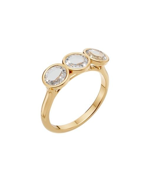 Aya Fine Jewelry Metallic Minimalist 1.03 Ctw Rose Cut Lab Diamond Ring