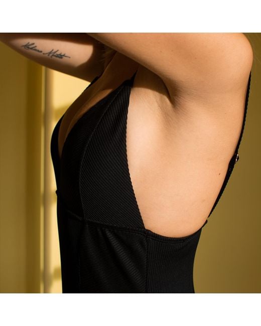 Aulala Paris Black Miss Courageous One Piece Swimsuit