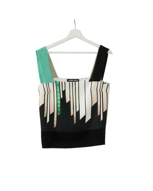Laura Daili Black Vitrum Top – Limited Edition Print