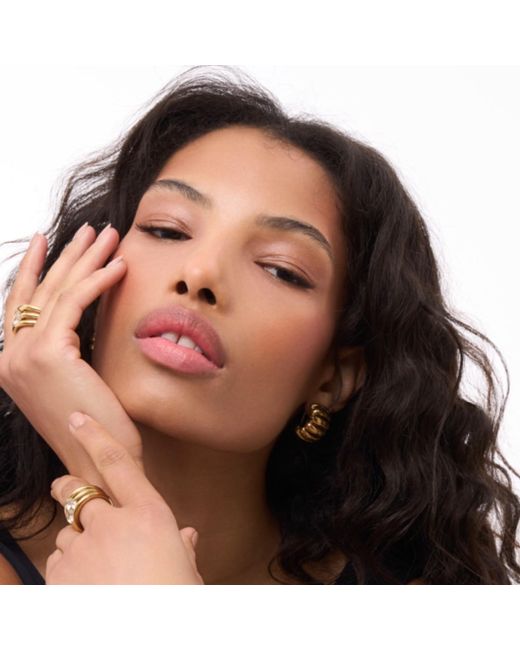 Onewildone Metallic The Best Hoop Earrings