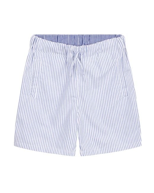 Lounge Blue Loungewear Shorts Monk Seal Design for men
