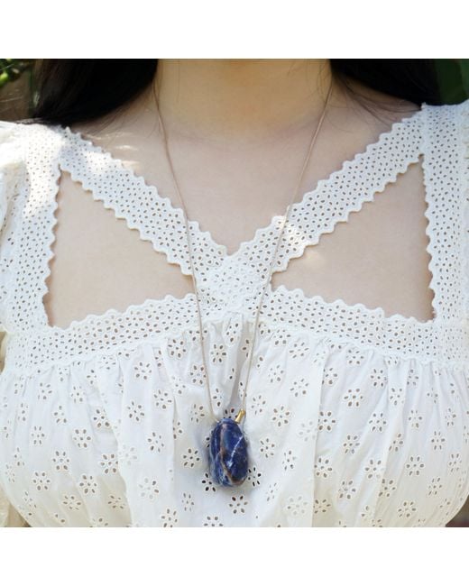Smilla Brav Blue Lapis Lazuli Necklace