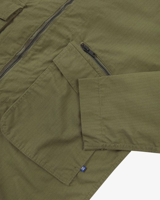Uskees Green Ripstop Field Jacket for men