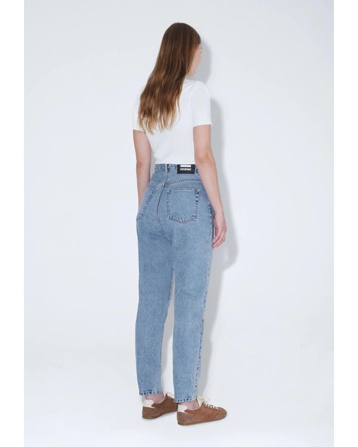 Dr. Denim Blue Nora High Cropped