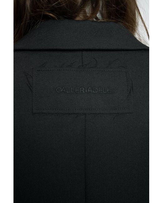 Galleriadele Black The Wool Blazer