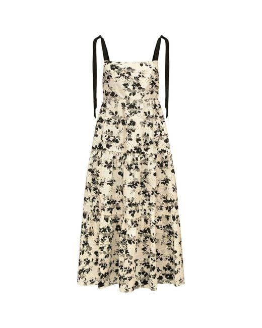 Traffic People Natural Long Hot Summer Lily Dress