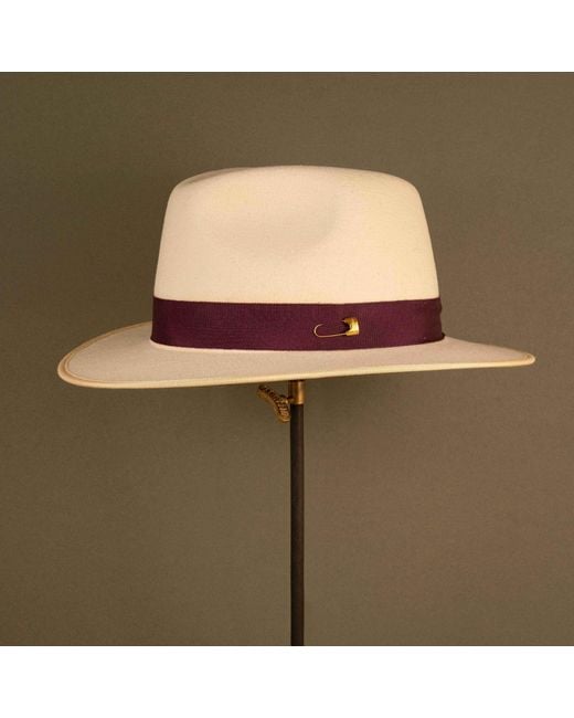 Shaded the Label Pink Herra Seashell Fedora Hat