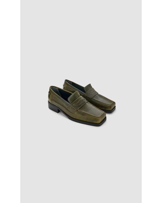 PREVU Green Joan Loafer
