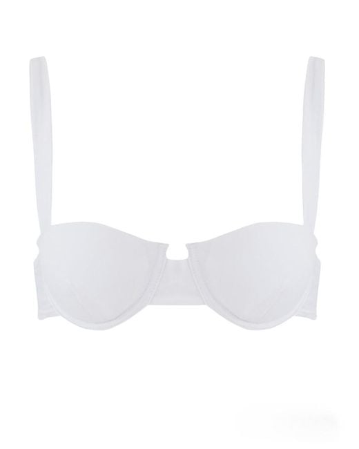 Lula-Ru White Delphi Underwire Top