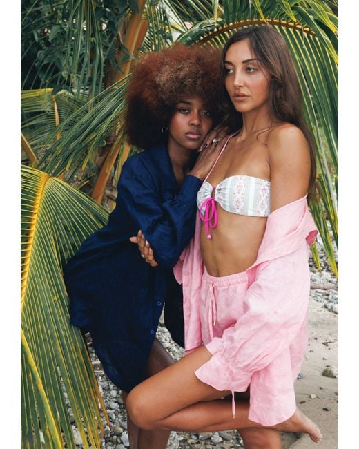 Lessea Pink Linen Cloud