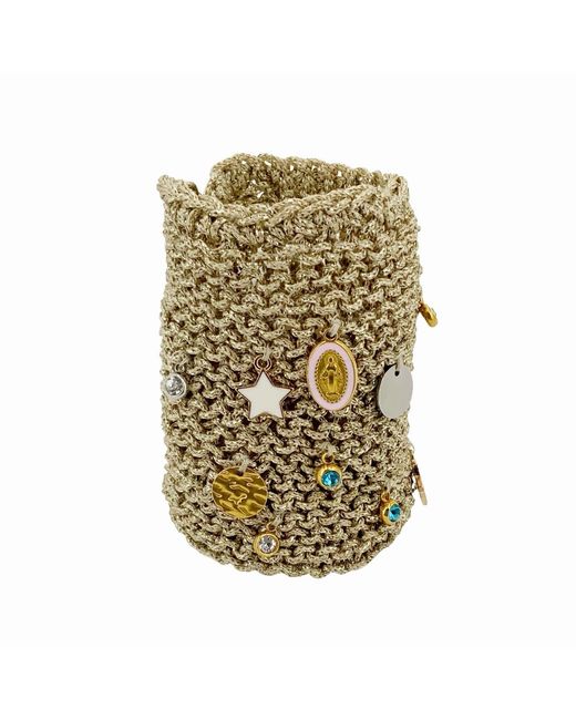 Hilo De Mar Green Catalina Bracelet With Charms