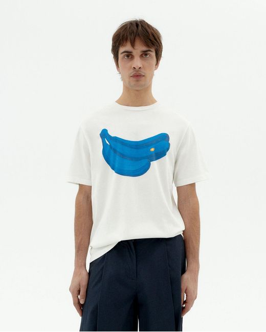Thinking Mu Blue Bananas Zach T-Shirt for men