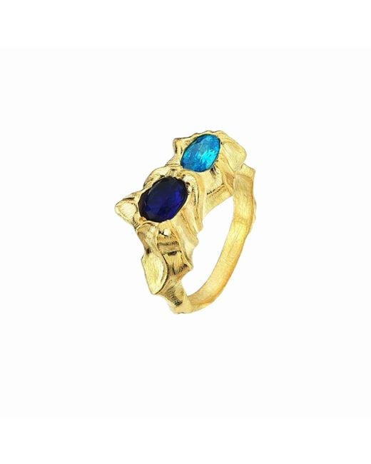 Stefan Tiron Metallic Julie Ring