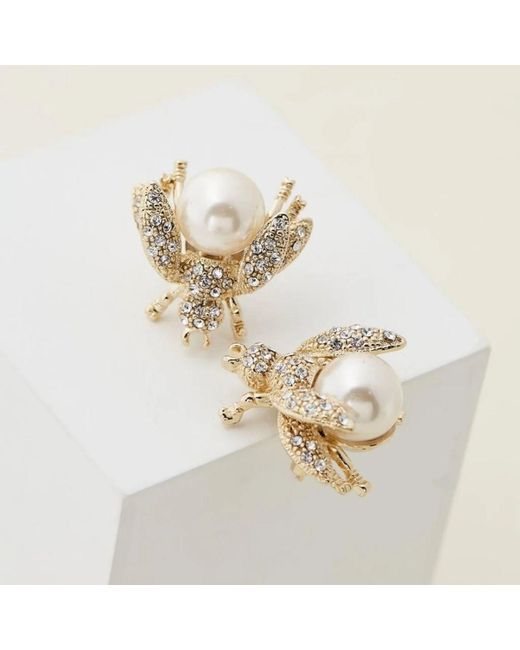 Stephanie Browne Australia Metallic Bumble Bee Earrings