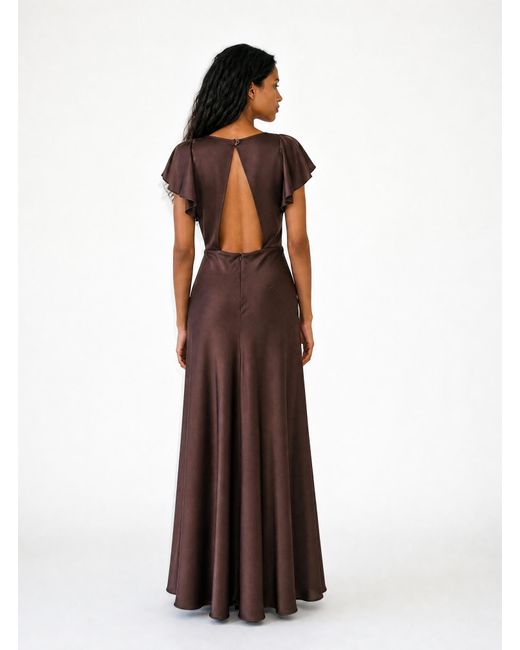 Lendrop Studios Brown Freya Dress