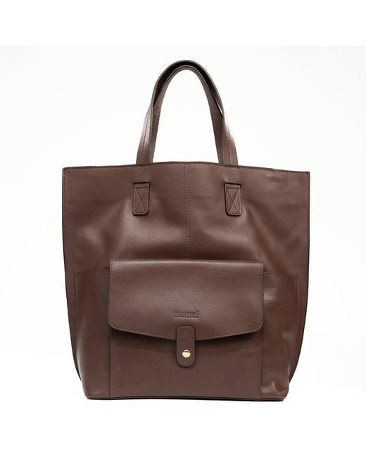 Hamel Atelier Brown Goya Leather Crossbody Bag
