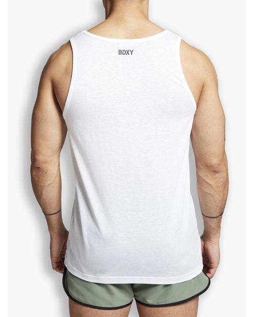 Bdxy Studio White The Stunt Vest for men