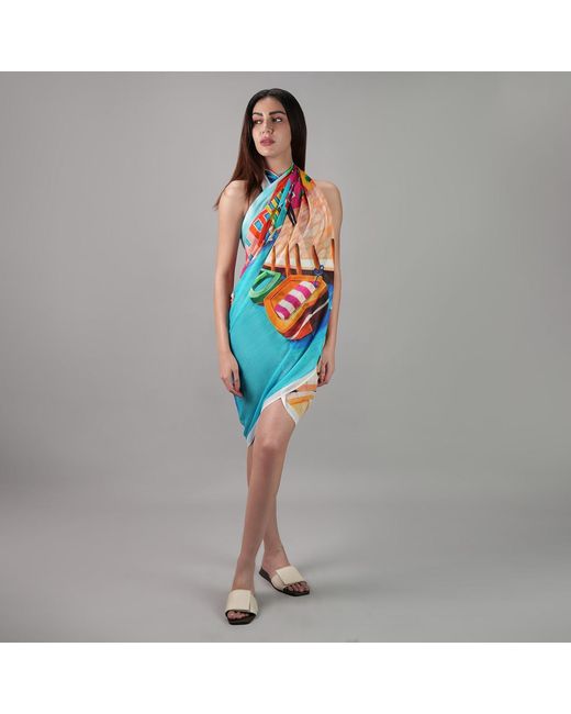 DHARA SHETH DUBAI Blue Mediterranean Escape Resort Sarong
