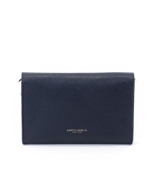 CAMPO MARZIO Roma 1933 Blue Phoebe Clutch Bag