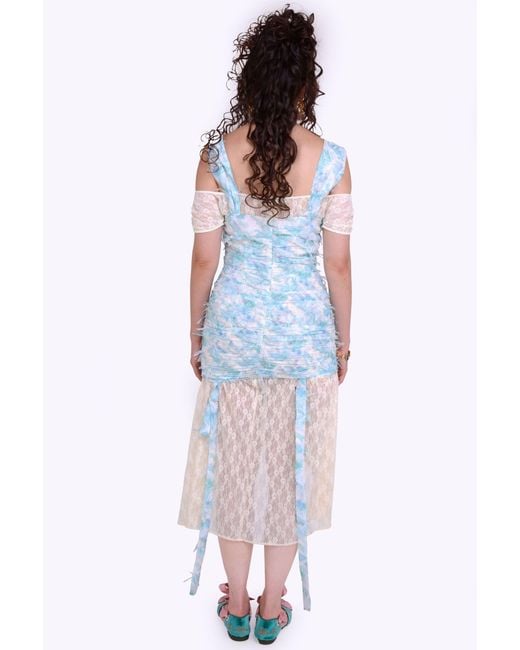 Natalia Petruch Blue Mathilda Dress
