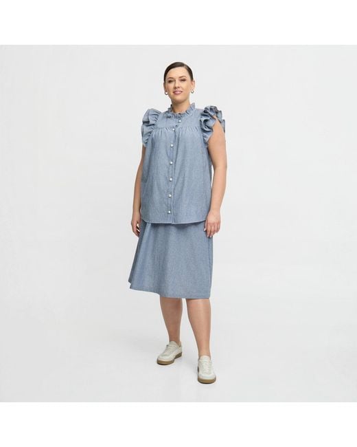Zoe Blue Selma Top