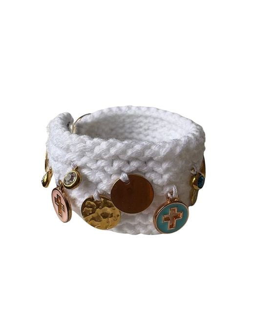 Hilo De Mar White Wave Narrow Bracelet