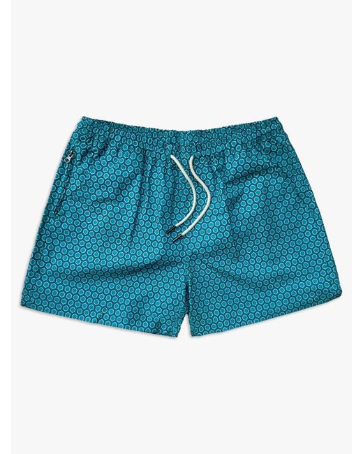Bdxy Studio Blue "The Frame" Swimshorts for men
