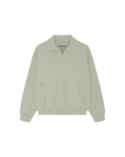 Storm Green Essential Polo Sweatshirt Desert Sage for men