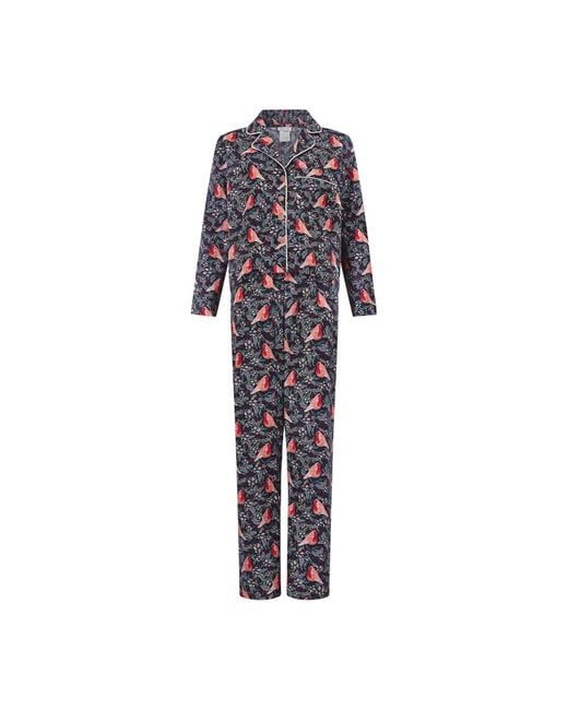 Lula-Ru Blue Cotton Pyjamas