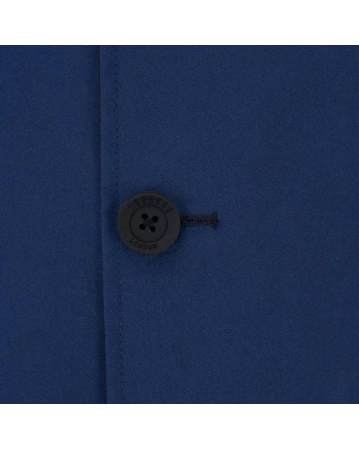Guards London Blue Montague Reversible Raincoat for men