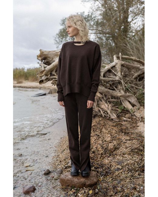 SALANIDA Brown Ora 100% Merino Pants Chocolate *Limited Edition