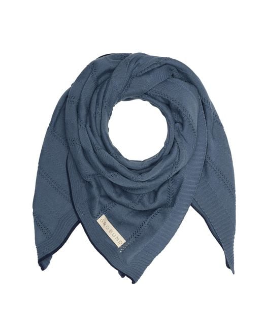 GROBUND Blue Astrid Scarf