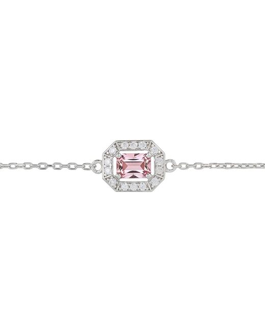 Latelita London Metallic Whistledown Gemstone Bracelet Morganite