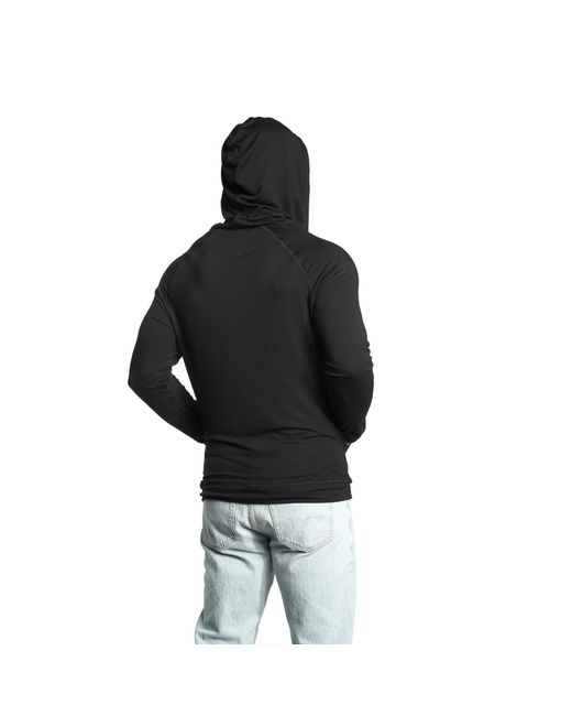 Weston Jon Boucher Black Evo Lightweight Hybrid Slim Fit Hoodie for men