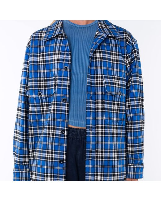 Ariko Blue Heavy Bucky Flannel for men