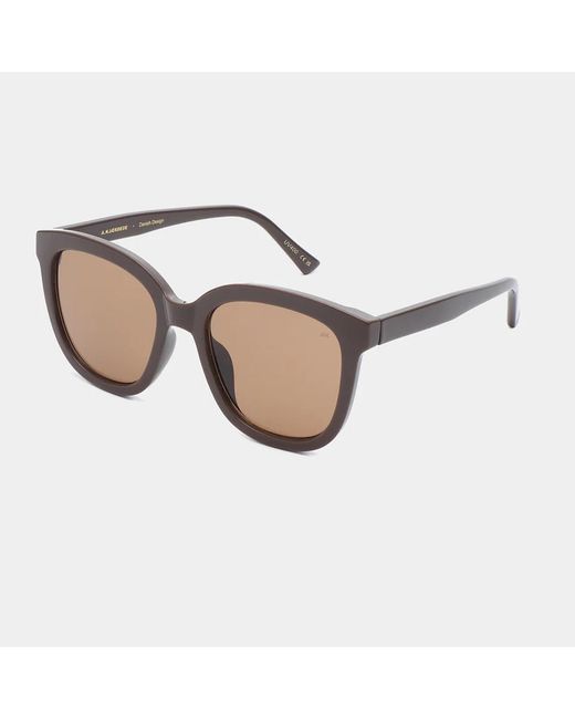 A.Kjærbede Brown Billy Sunglasses Chocolate