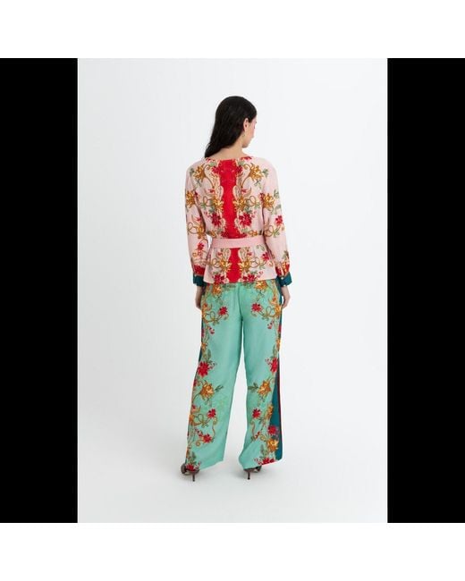Raishma Green Candy Trousers