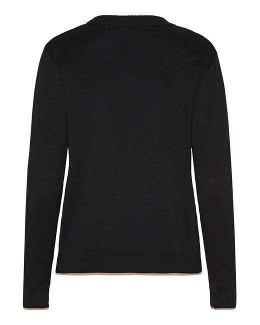 GROBUND Black Marie Knit Blouse