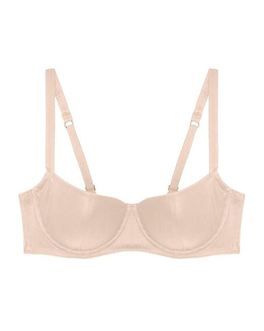 Journelle Pink Iris Low Balconette Bra Delicate