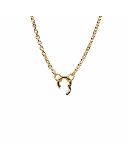 Alexie of Athens Metallic Dainty Paperclip Charm Chain
