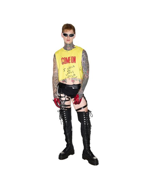 Come on Yellow Tear Me Apart T-Shirt for men