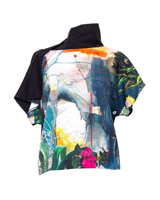 ARTISTA Blue Nelli Forest Top