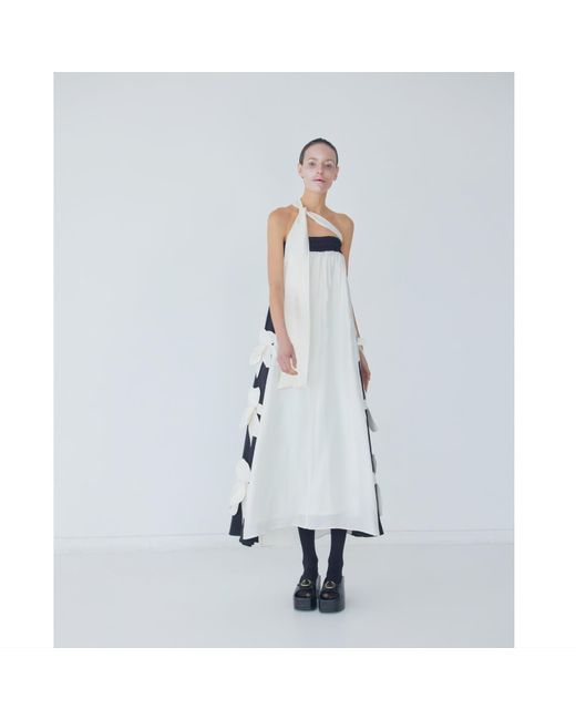 Julia Allert Natural Designer Bustier Dress