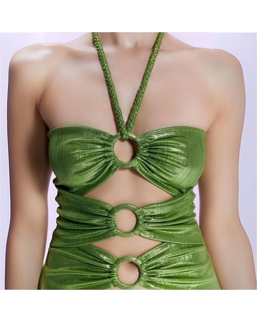 Nur Karaata Green Bagatelle Swimsuit