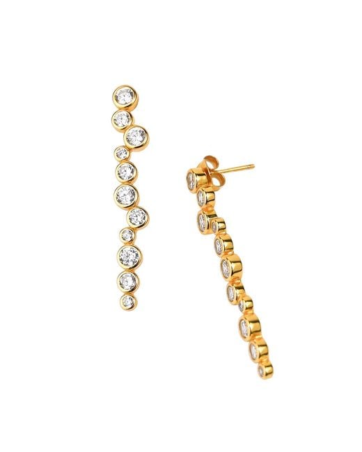 Zynnia Collective Metallic Splatter Earrings